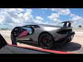 driving lamborghini aventador s roadster screaming v12 bulls epic test drive from lamborghini miami