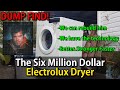 Found a sad Electrolux Clothes Dryer at the dump and gave it a new life. DIY / Repair / Recycling