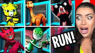 DESTROYING *REJECTED* Poppy Playtime Toys IN SHREDDER!? (KILLY WILLY, BRON, CATBEE, & MORE!)