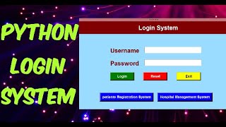 Python tkinter small project ## Login System in (Hindi) by ikram
