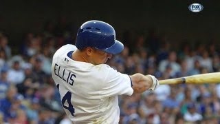 STL@LAD: Ellis rips double to left to score Crawford