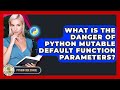 What Is The Danger Of Python Mutable Default Function Parameters? - Python Code School