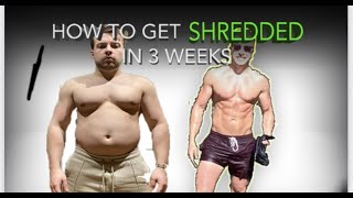 HOW TO GET SHREDDED IN 3 WEEKS | EP2 | MINI CUT | CARDIO / EATING OUT / WORKOUT SPLIT | PRE HOLIDAY