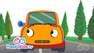 Wheels On The Bus | Nursery Rhymes For Kids | Baby Songs | Happy Kids | Pattie and Pixie Show