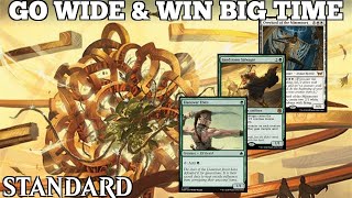 GO WIDE \u0026 WIN BIG TIME | Selesnya Cage | Standard | MTG Arena