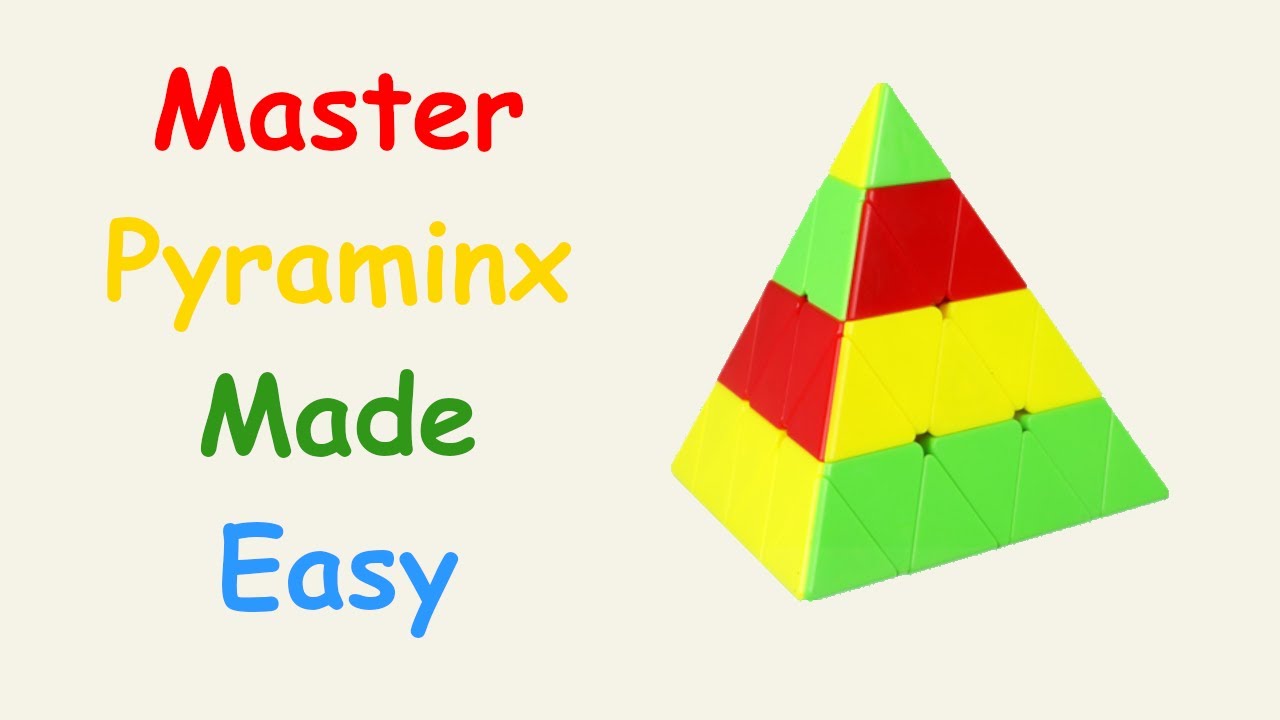 Simple Master Pyraminx Tutorial The Harsha Method Youtube