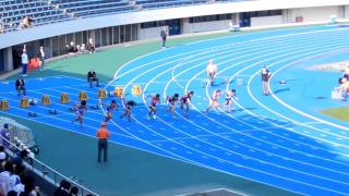 2011関東高等学校選抜新人陸上競技選手権大会（駒沢）100m 男子決勝