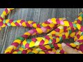 पुराने दुपट्टों से बनाएं अपने घर के लिए एक खूबसूरत पायदान diy door mat by old dupattas