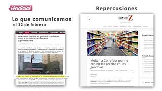 iJudicial en los medios: Confirman multa a reconocida cadena de supermercados (12 al 14 de febrero)