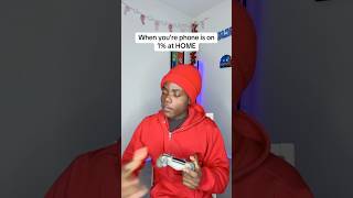 When your phone is on 1% 😂