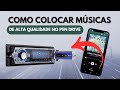 Como transferir músicas de alta qualidade do celular para o Pendrive