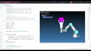Robpod Studio - Testing Scripts inside Simulation Environment