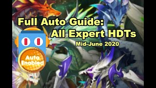 Consistent Full Auto Guide - All Expert High Dragon Trials [Dragalia Lost]