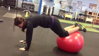 Stability Ball: Pike