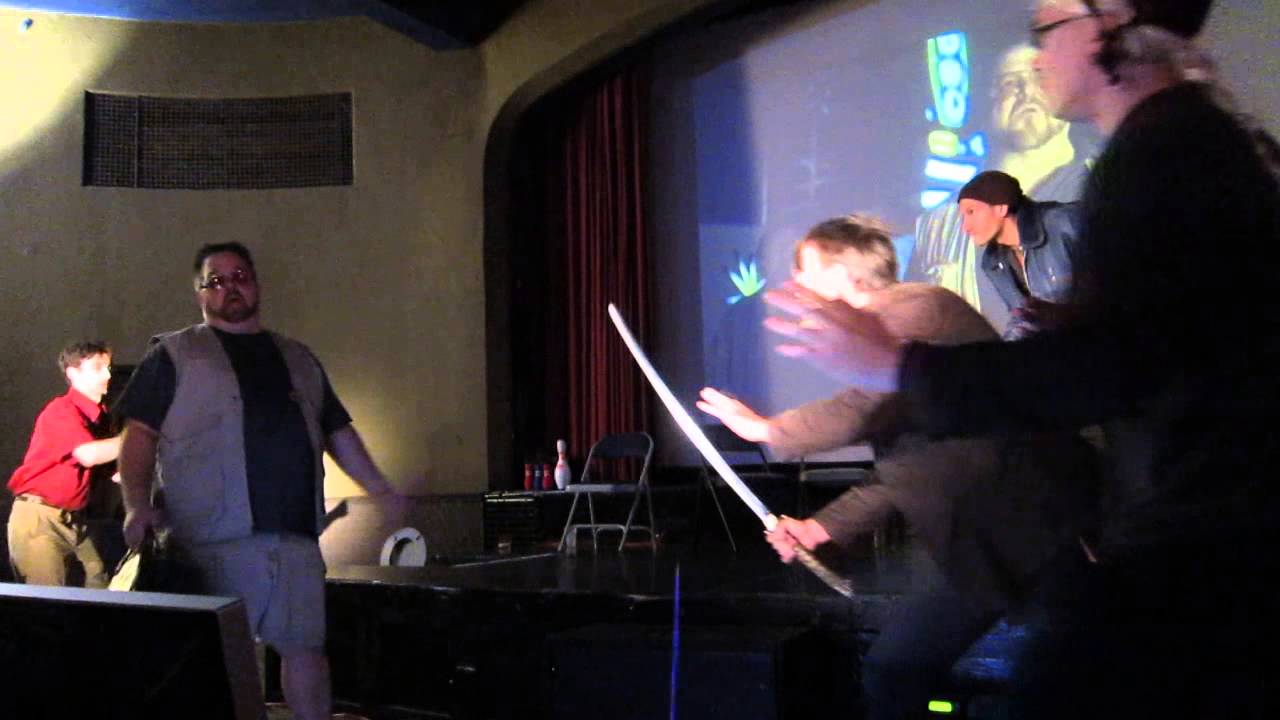 The Big Lebowski Live PDX - Fight With Nihilists - YouTube