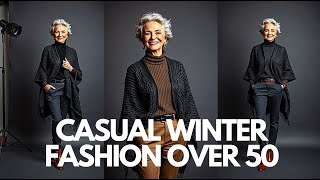 Timeless Casual Winter Outfits for Women in Their 50s – Stay Chic and Cozy