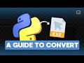 How To Convert PROFESSIONALLY PYTHON FILES into EXE