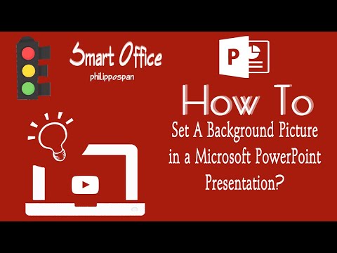 How To Set A Background Picture in PowerPoint 13 How To Set A Background Picture in PowerPoint 13