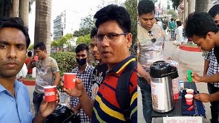 Street Hot Drinks Nestle Coffee How to Making Nestle Coffee Recipe @ Tk 20 per Cup