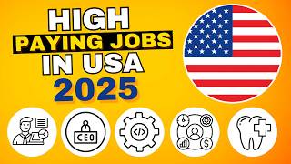 5 Highest Paying Jobs in USA 2025 | USA's Top 5 Jobs with Salaries You Won't Believe