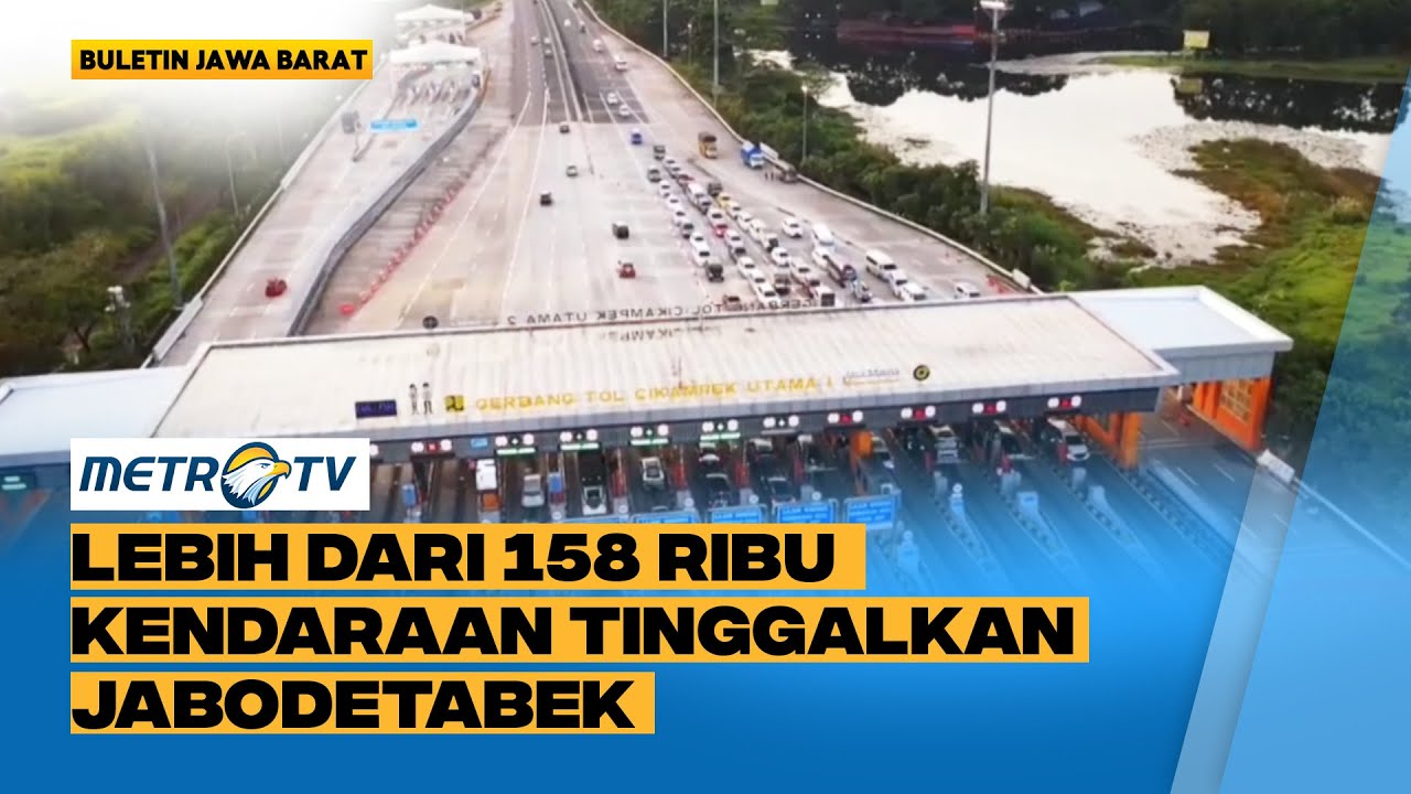 Jasa Marga Catat Lebih Dari 158 Ribu Kendaraan Tinggalkan Jabodetabek ...