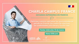 Oportunidades de estudios en Francia con Campus France Colombia