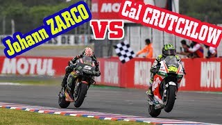 Cal CRUTCHLOW VS Johann ZARCO Who Is Winner ? - Relive Race MotoGP Argentina