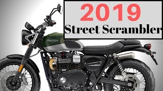 2019 Triumph Street Scrambler Overview and Startup