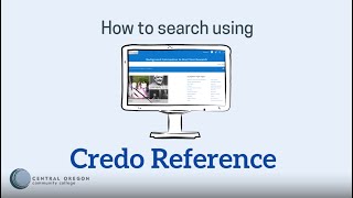 Searching Credo Reference