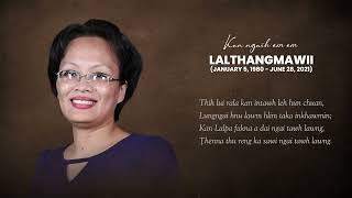 Lalthangmawii Hriatrengna |  Khawhar Chhungte Pual