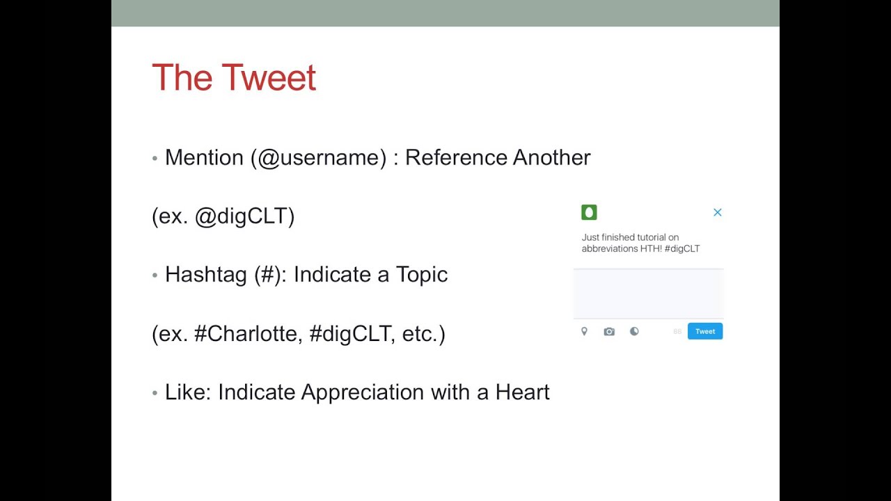 Twitter Terms For Beginners Youtube