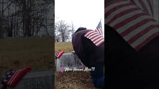 Veteran!! #rip #veteran #honor #grave #cemetery