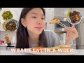 what i eat in a week │ simple & healthy meals