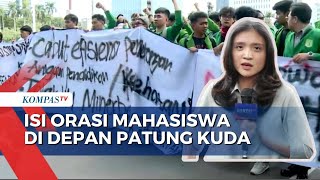 Mahasiswa Berorasi di Sampaikan 9 Poin ini, Termasuk Tolak Efisiensi Anggaran Pendidikan