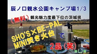 辰ノ口親水公園キャンプ場1/3