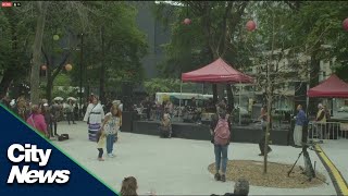 Montrealers celebrate National Indigenous Peoples Day at Cabot Square