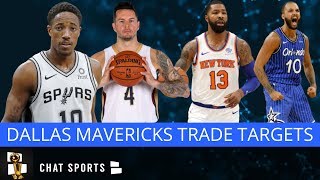 4 Potential Dallas Mavericks Trade Targets: Evan Fournier, DeMar DeRozan, Marcus Morris & JJ Redick