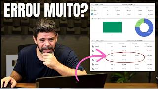 ⚠️ANALISEI A CARTEIRA DE UM INSCRITO! ESTAVA TUDO ERRADO?