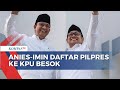 Diantar Relawan, Ini Agenda Pendaftaran Pasangan Anies-Imin ke KPU Kamis 19 Oktober 2023