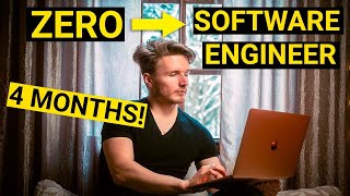 How I Learned to Code in 4 MONTHS \u0026 Got a Job Offer (no CS Degree)