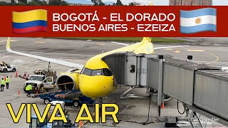 De Bogotá a Buenos Aires - Airbus 320 NEO de Viva Air 🇨🇴