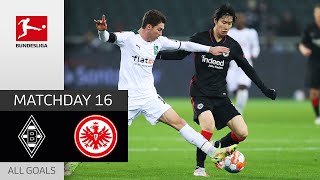 Kamada's Goal for the Victory | Borussia M'gladbach - Eintracht Frankfurt 2-3 | All Goals | MD 16