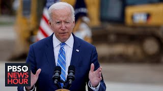 Why Biden pitched infrastructure bill in Michigan amid congressional stalemate