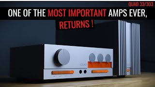 1960s ICON REIMAGINED! Quad 33/303 Amplifier Review