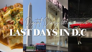 DIGITAL DIARY 009 | LAST DAYS IN D.C