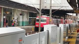 名鉄6000系6052F+6800系6818F準急佐屋行金山1番線発車