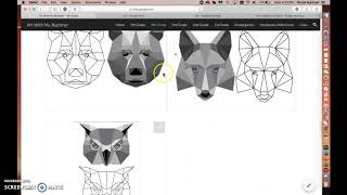Google Drawings-Monochromatic Animal