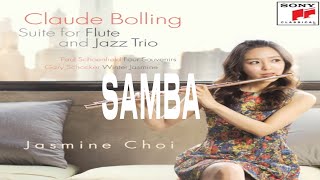 Samba from Paul Schoenfield's Four Souvenirs  [Flute and Piano] - #JasmineChoi #flute #flutist