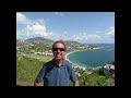 What a Pretty View - of THE Sports Travel GOAT! - And Saint Kitts in the Caribbean!