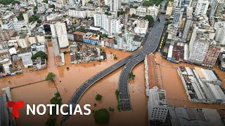 Elevan cifra de muertos por las inundaciones en Brasil | Noticias Telemundo